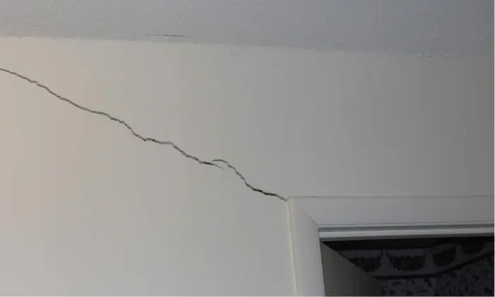 cracks in drywall